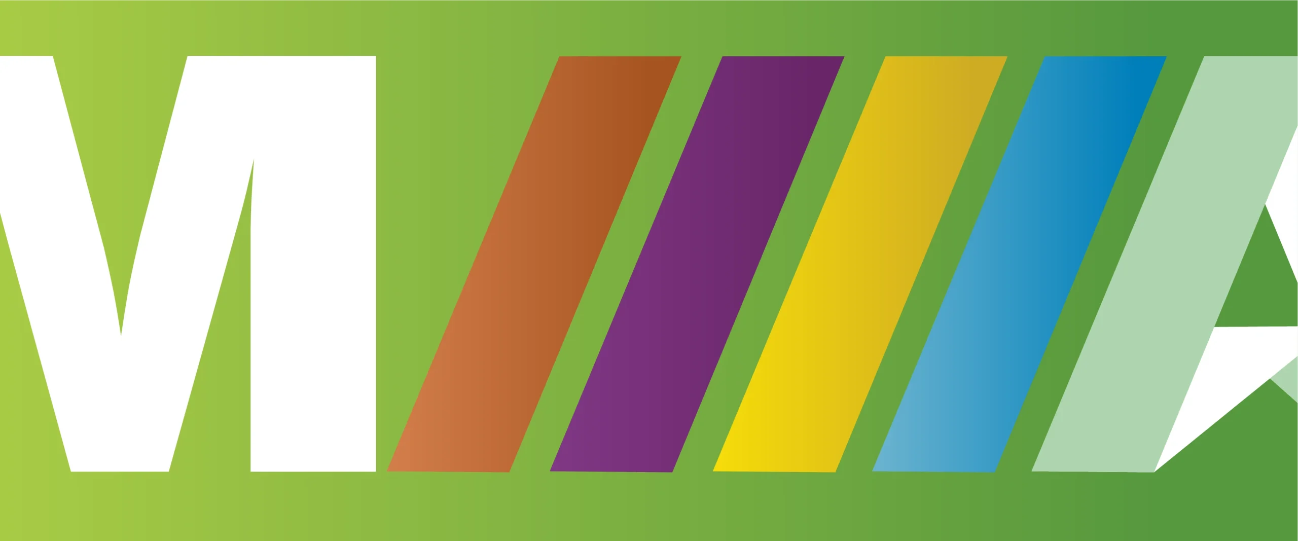 Snapshot of actuate manifesto animation. Each slash represents a different manifesto area.