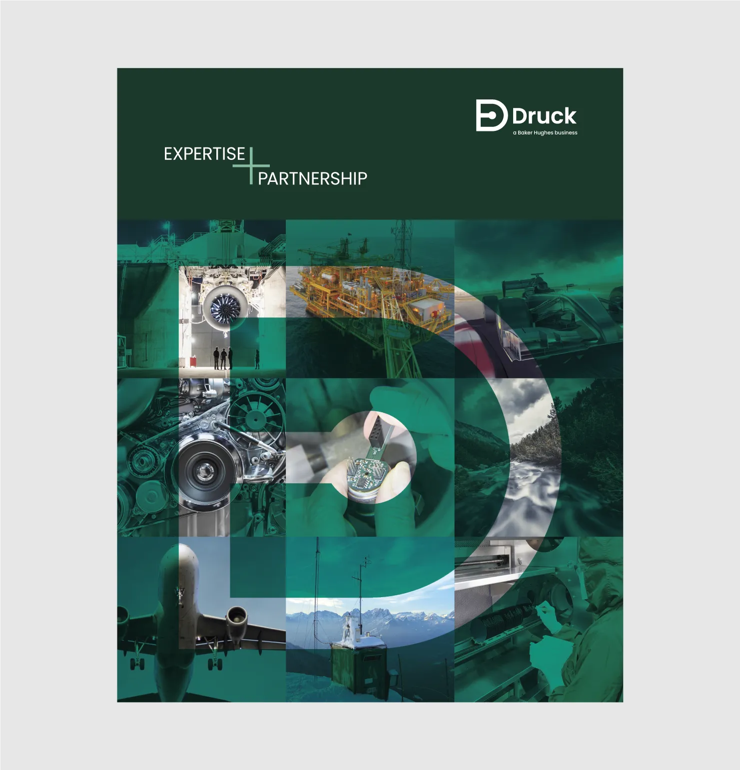 Front cover designs for sales brochures and more technical factsheets.