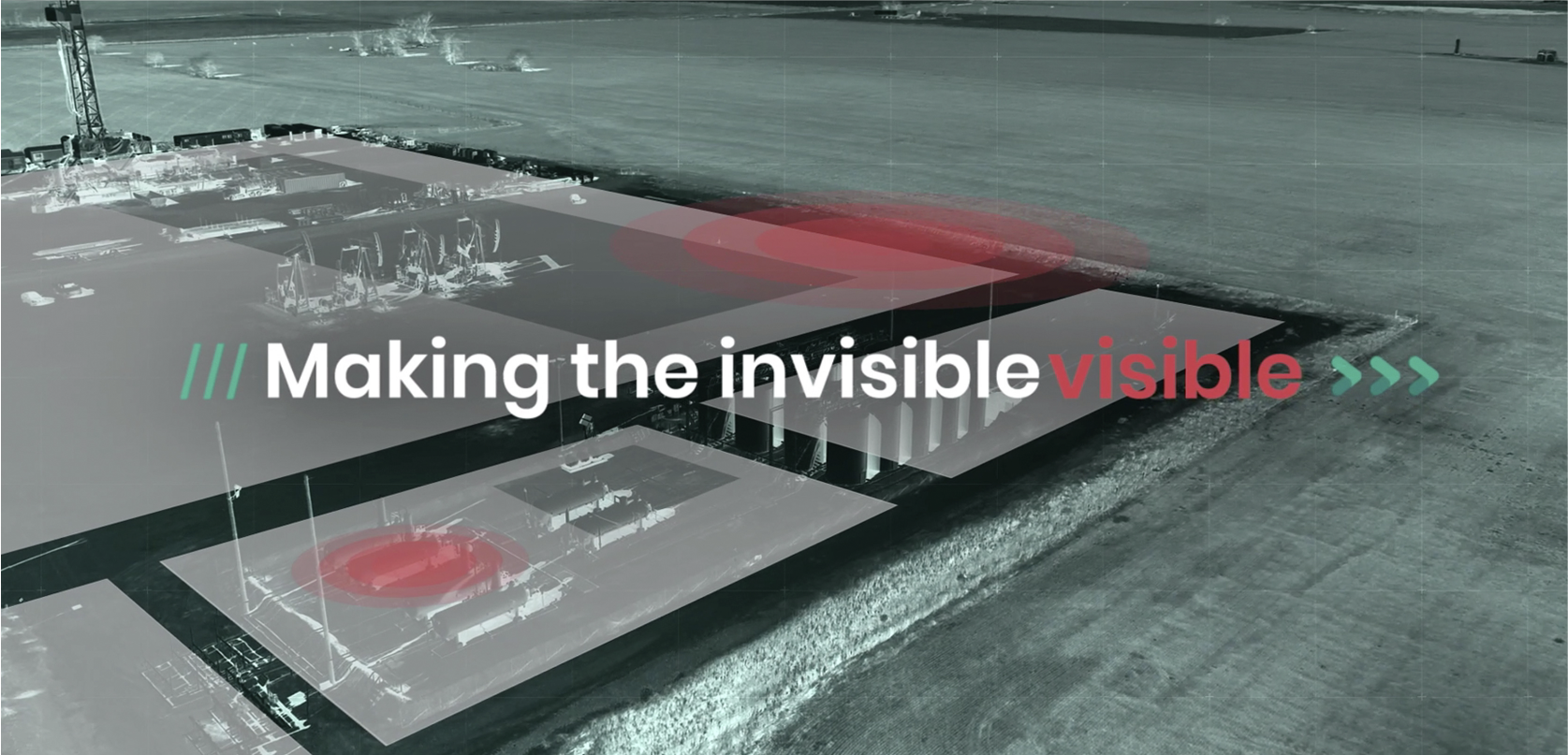 Making the invisible visible video about methane monitoring and detection.