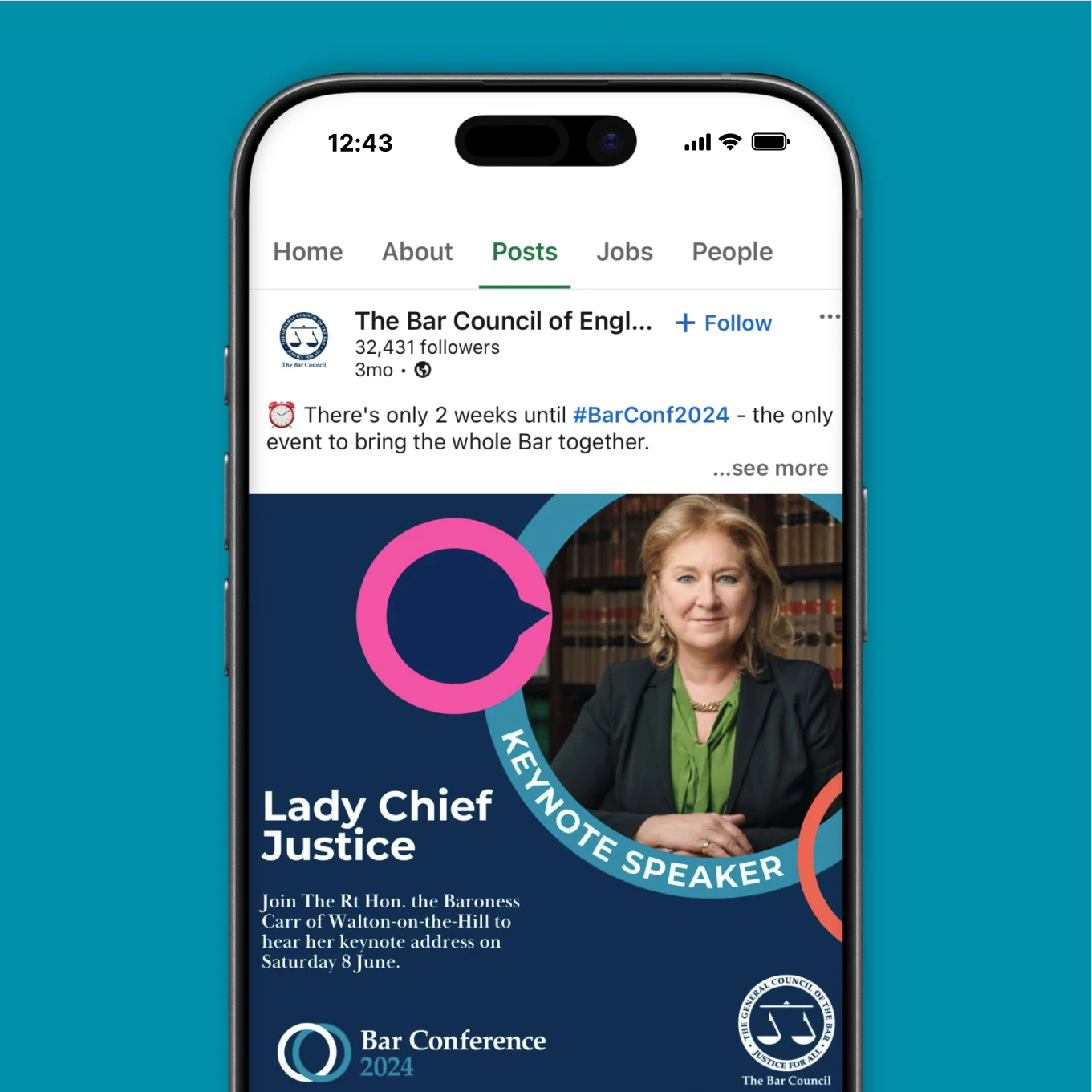 Social media graphic design supporting across multiple platforms. 